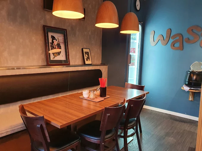 Inside Wasabi restaurant, Majorna