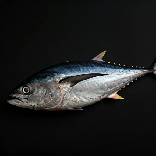 Close up texture of premium tuna fish